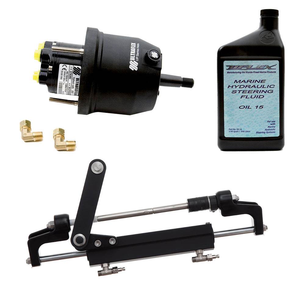 Suncoast Marine and Auto offers Uflex HYCO 1.1 Front Mount OB System up to 175HP - Includes UP20 FM Helm, 2qts of Oil, UC95-OBF Cylinder [HYCO 1.1]