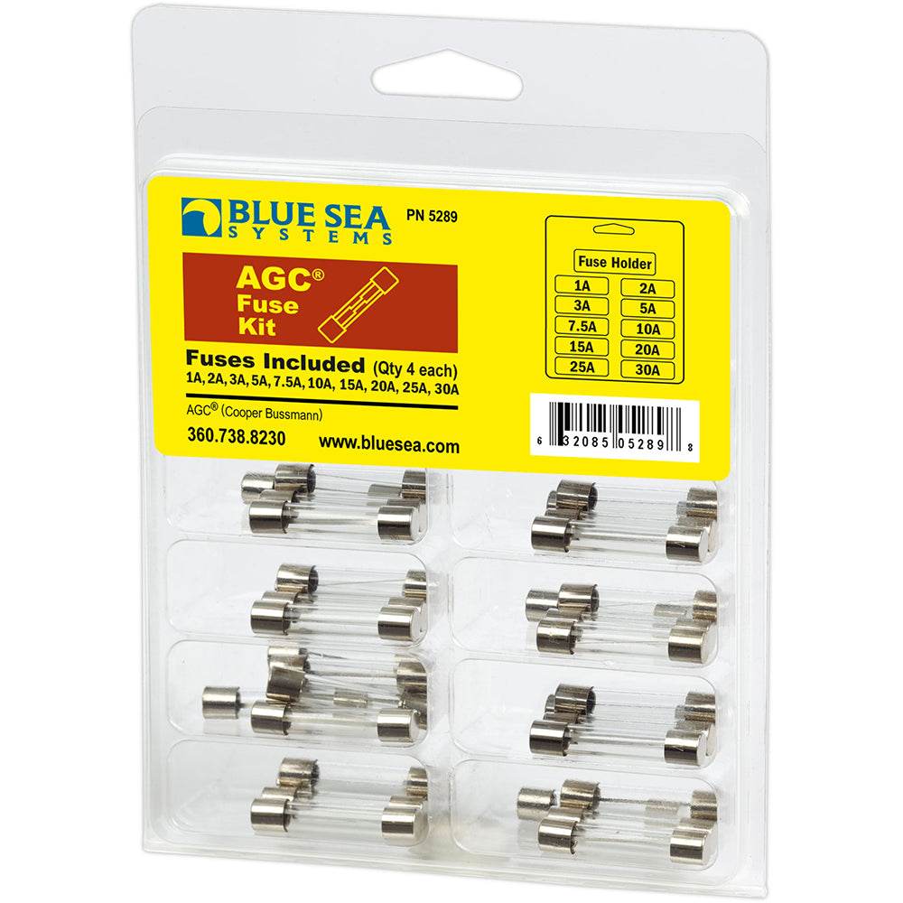 Suncoast Marine and Auto offers Blue Sea 5289 AGC Fuse Kit - 41-Piece [5289]