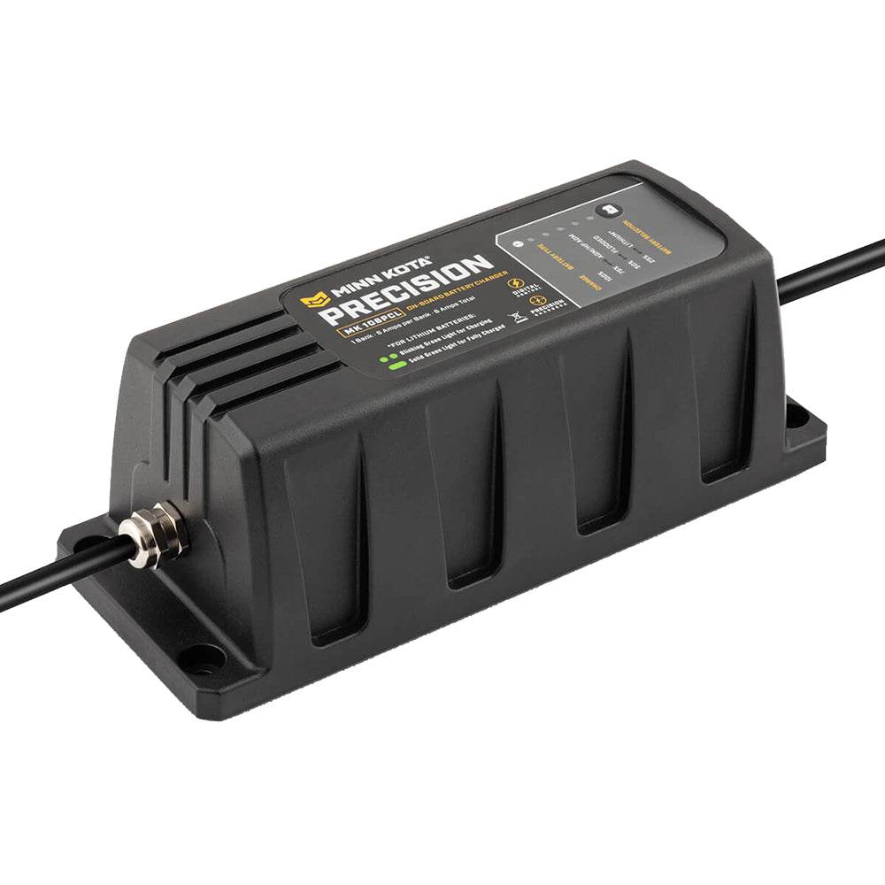 Suncoast Marine and Auto offers Minn Kota On-Board Precision Charger MK-106 PCL 1 Bank x 6 AMP LI Optimized Charger [1831061]