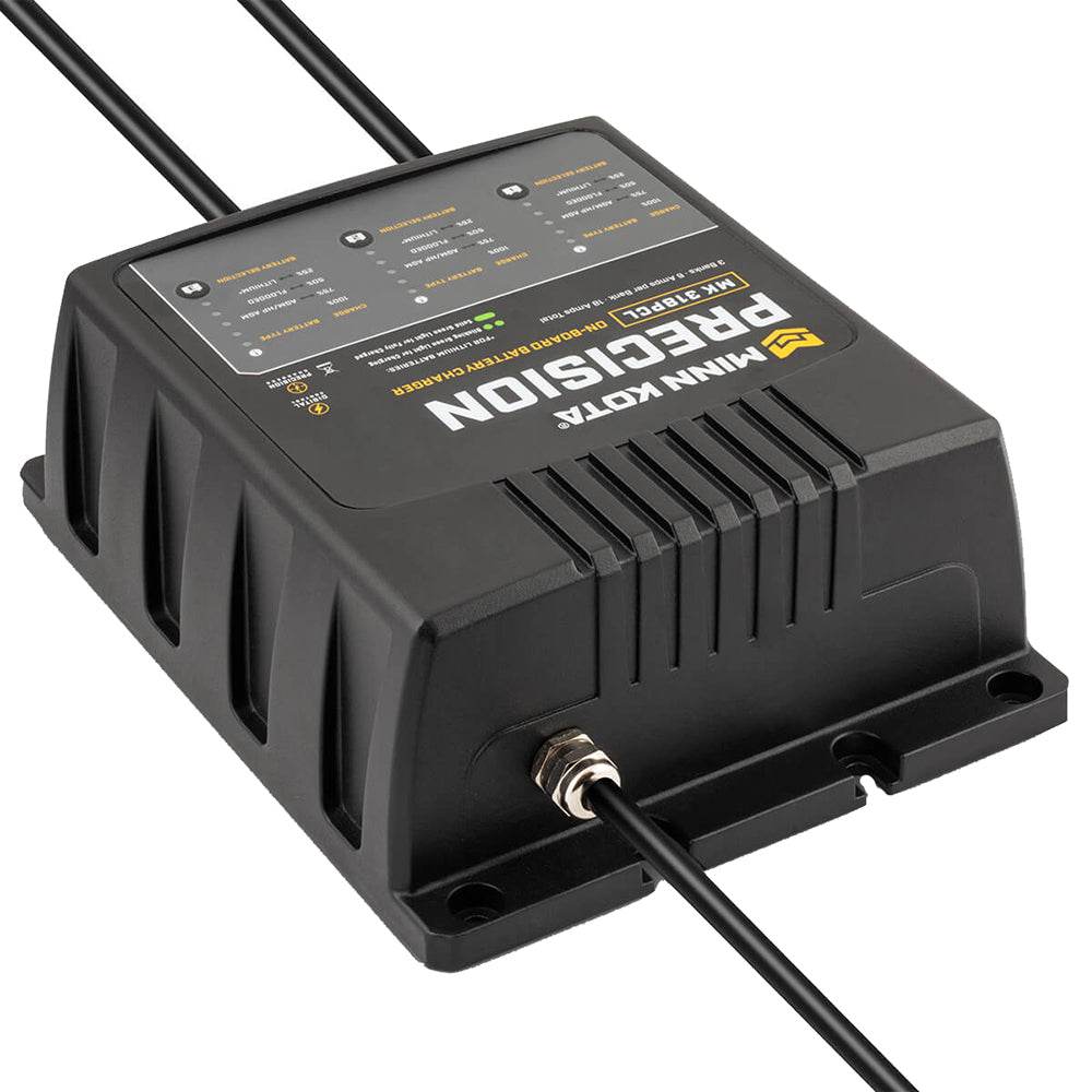 Suncoast Marine and Auto offers Minn Kota On-Board Precision Charger MK-318 PCL 3 Bank x 6 AMP LI Optimized Charger [1833181]