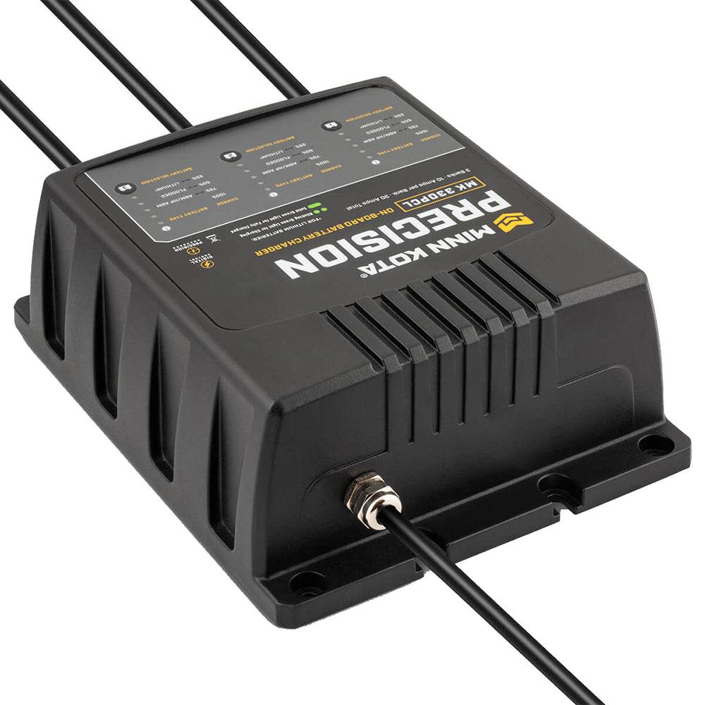 Suncoast Marine and Auto offers Minn Kota On-Board Precision Charger MK-330 PCL 3 Bank x 10 AMP LI Optimized Charger [1833301]