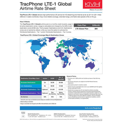 Suncoast Marine and Auto offers KVH TracPhone LTE-1 Global [01-0419-01]