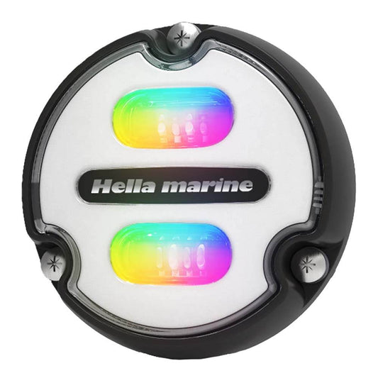 Suncoast Marine and Auto offers Hella Marine Apelo A1 RGB Underwater Light - 1800 Lumens - Black Housing - White Lens [016146-011]