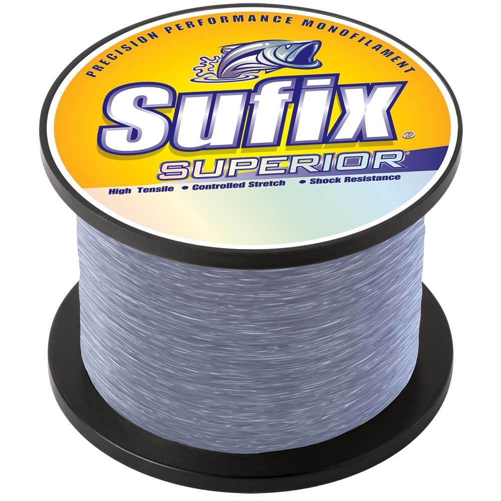 Suncoast Marine and Auto offers Sufix Superior Smoke Blue Monofilament - 30lb - 450 yds [634-130]