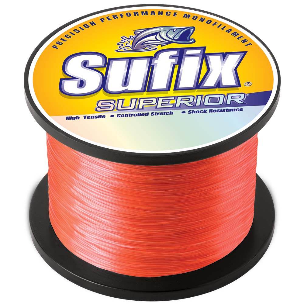 Suncoast Marine and Auto offers Sufix Superior Neon Fire Monofilament - 12lb - 1100 yds [636-112]