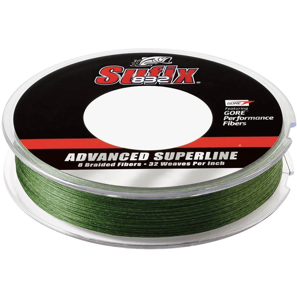 Suncoast Marine and Auto offers Sufix 832 Advanced Superline Braid - 6lb - Low-Vis Green - 150 yds [660-006G]