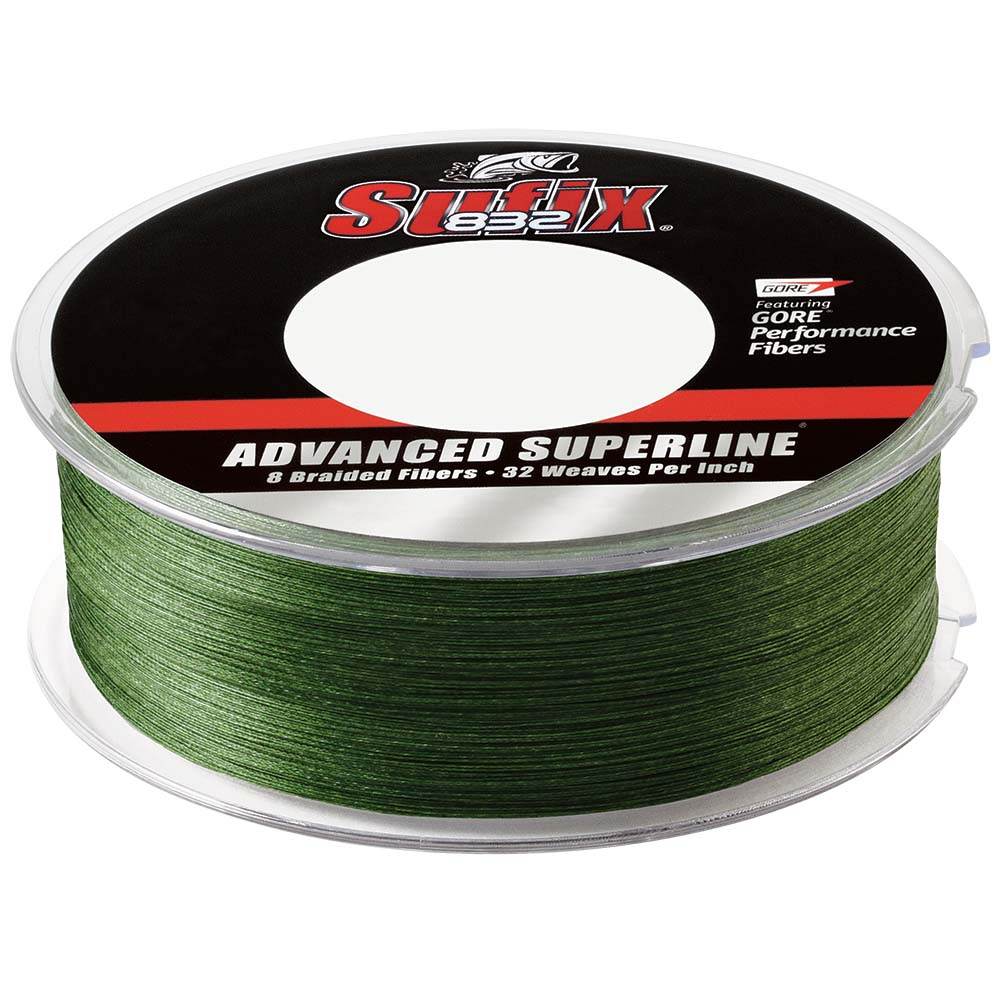 Suncoast Marine and Auto offers Sufix 832 Advanced Superline Braid - 6lb - Low-Vis Green - 600 yds [660-206G]