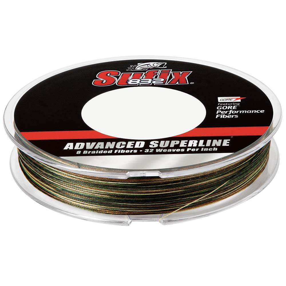 Suncoast Marine and Auto offers Sufix 832 Advanced Superline Braid - 8lb - Camo - 150 yds [660-008CA]