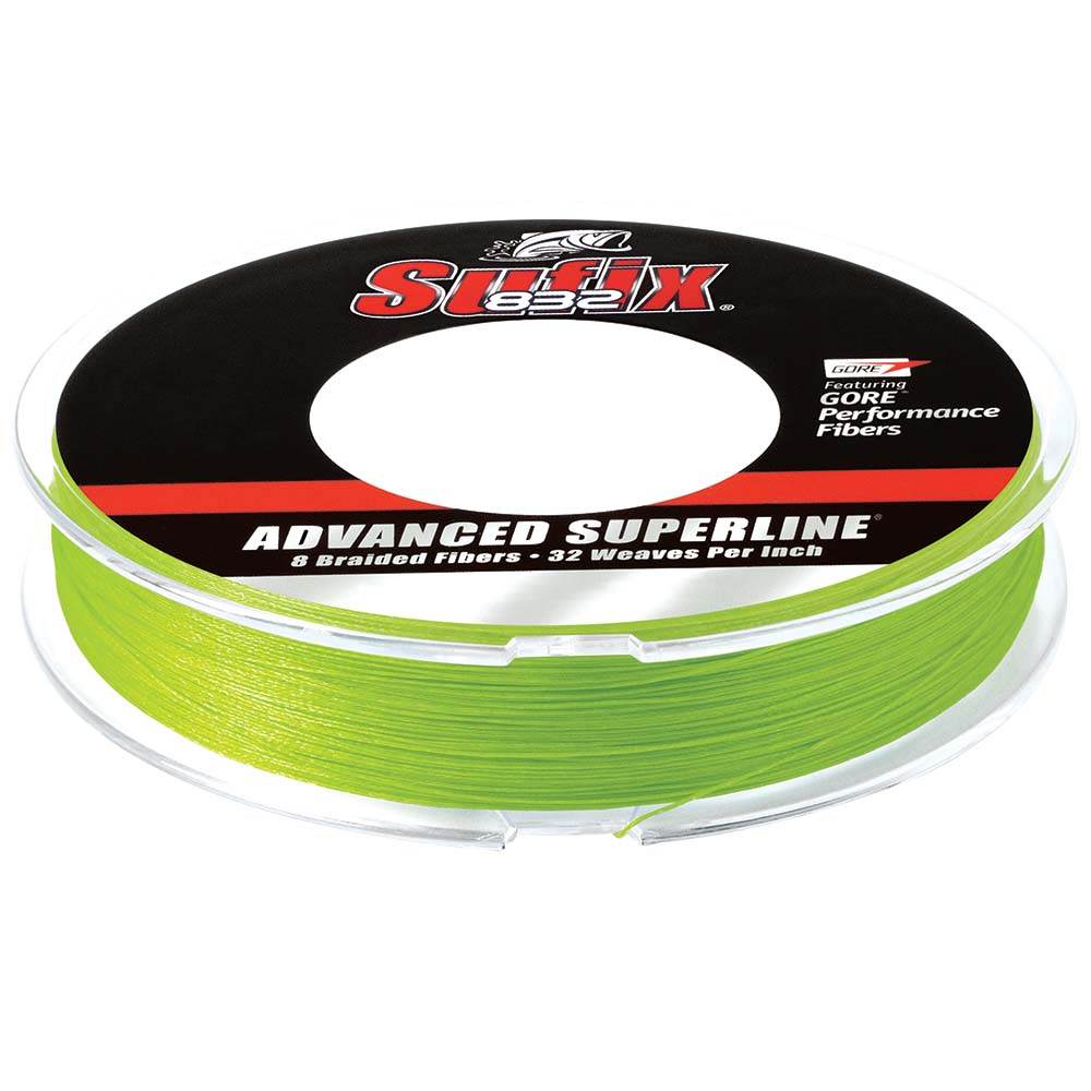 Suncoast Marine and Auto offers Sufix 832 Advanced Superline Braid - 10lb - Neon Green - 150 yds [660-010L]