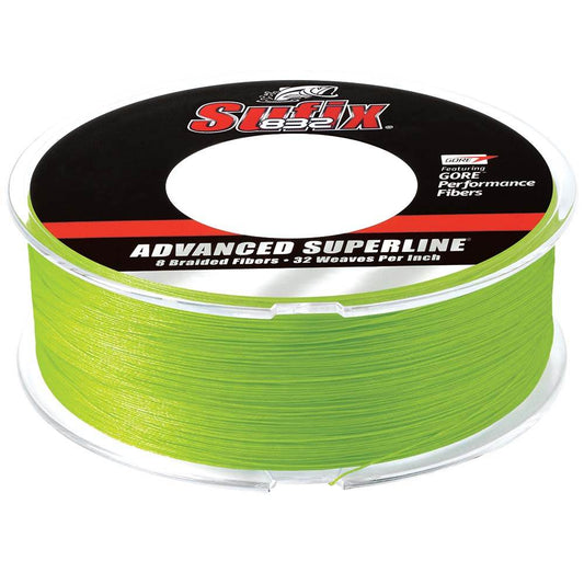 Suncoast Marine and Auto offers Sufix 832 Advanced Superline Braid - 10lb - Neon Lime - 600 yds [660-210L]