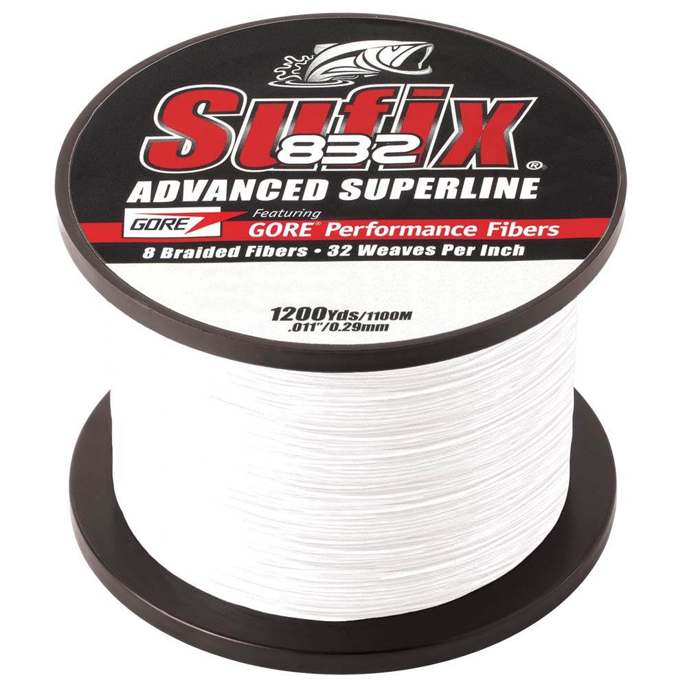 Suncoast Marine and Auto offers Sufix 832 Advanced Superline Braid - 30lb - Ghost - 1200 yds [660-330GH]