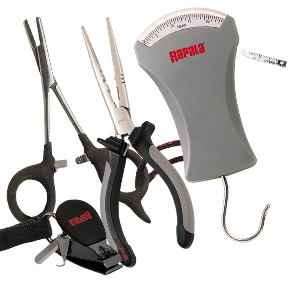 Suncoast Marine and Auto offers Rapala Combo Pack - Pliers, Forceps, Scale Clipper [RTC-6PFSC]