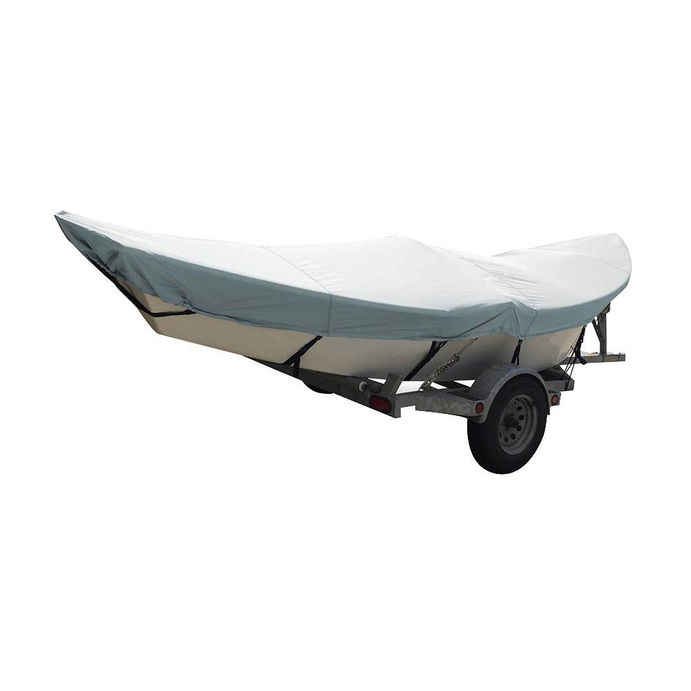 Suncoast Marine and Auto offers Carver Poly-Flex II Styled-to-Fit Boat Cover f/16 Drift Boats - Grey [74300F-10]