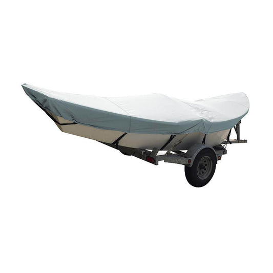 Suncoast Marine and Auto offers Carver Poly-Flex II Styled-to-Fit Boat Cover f/16 Drift Boats - Grey [74300F-10]