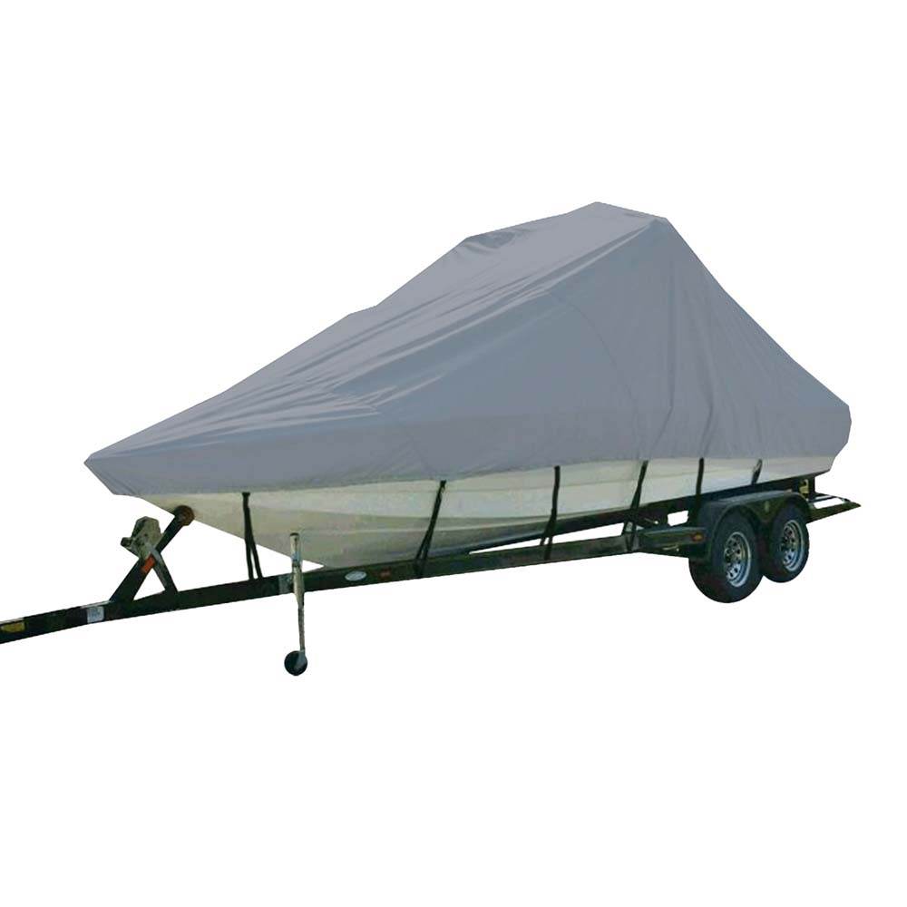 Suncoast Marine and Auto offers Carver Sun-DURA Specialty Boat Cover f/21.5 Inboard Tournament Ski Boats w/Tower Swim Platform - Grey [81121S-11]