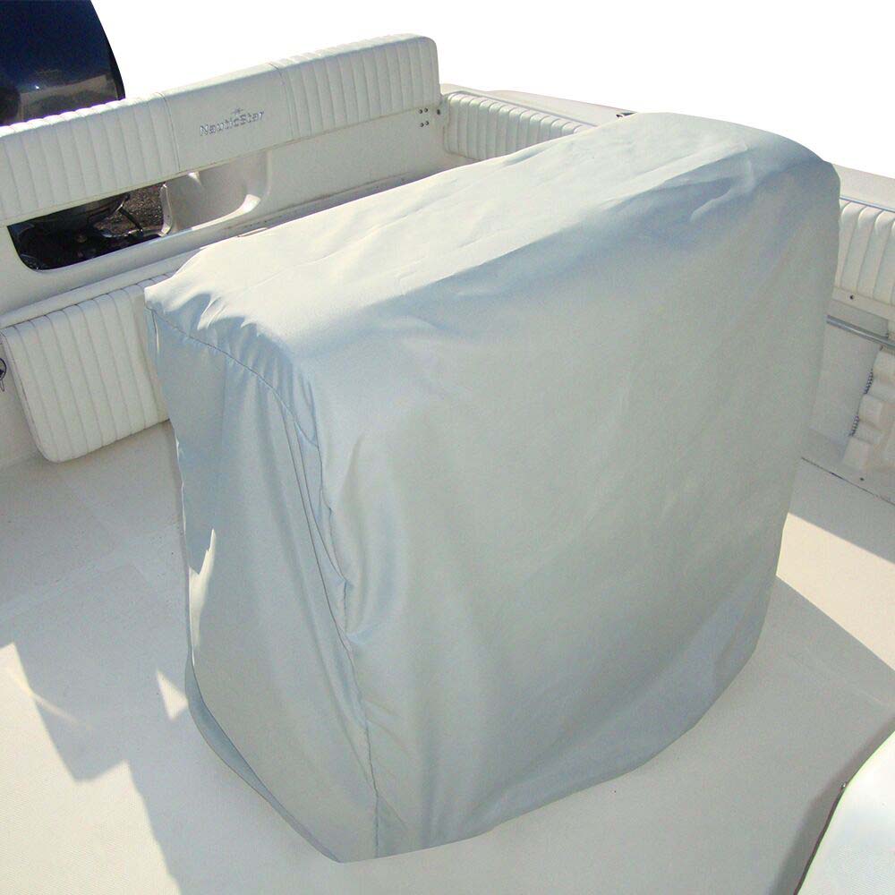 Suncoast Marine and Auto offers Carver Poly-Flex II Universal Leaning Post Cover - 47"H x 41"W x 24"D - Grey [84013F-10]