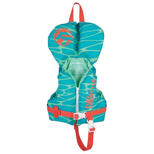 Suncoast Marine and Auto offers Full Throttle Infant Nylon Life Jacket - Aqua [112400-505-000-22]