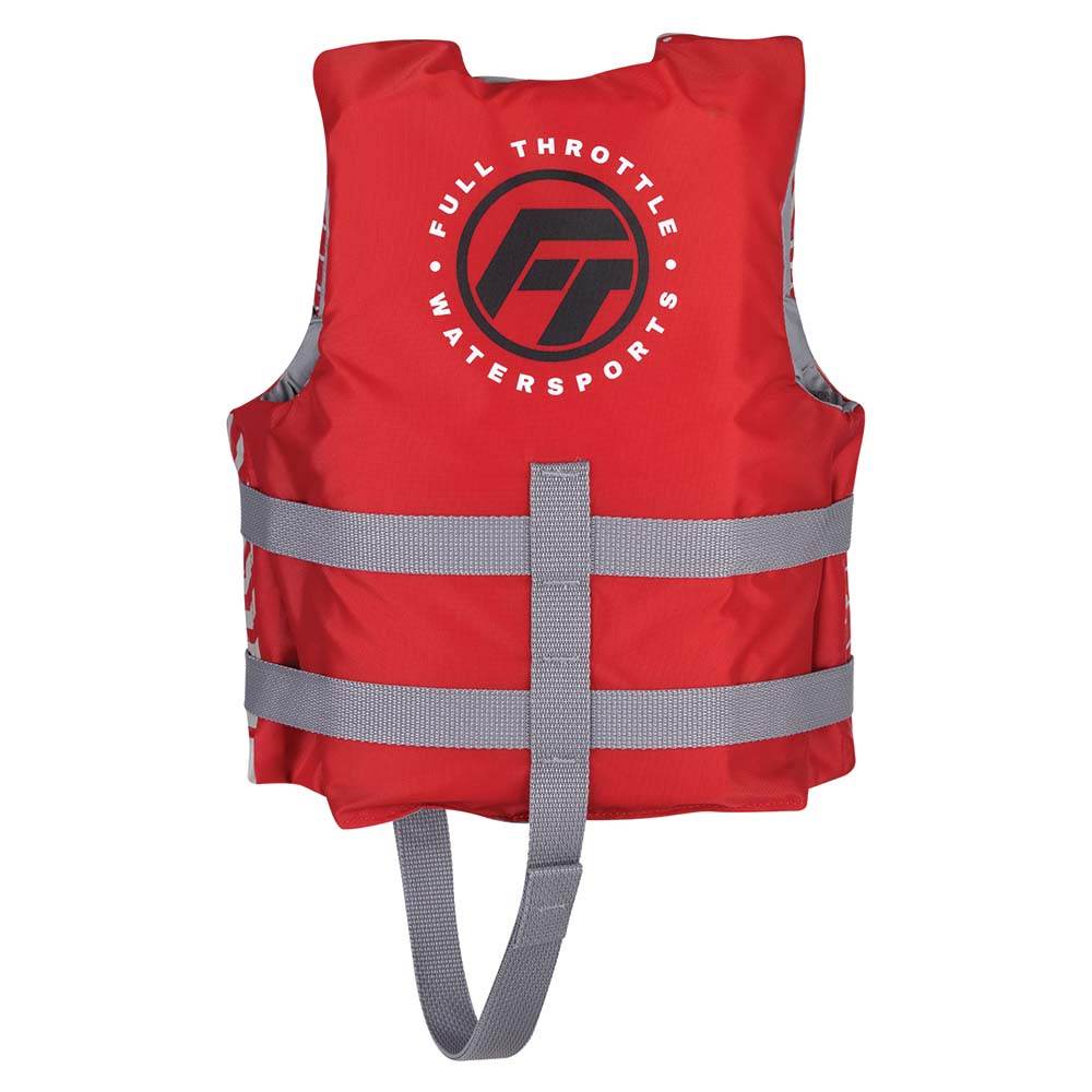 Suncoast Marine and Auto offers Full Throttle Child Nylon Life Jacket - Red [112200-100-001-22]