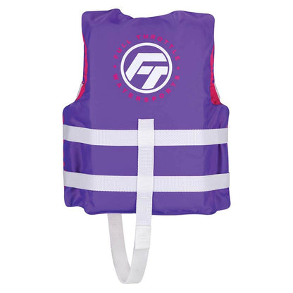 Suncoast Marine and Auto offers Full Throttle Child Nylon Life Jacket - Purple [112200-600-001-22]