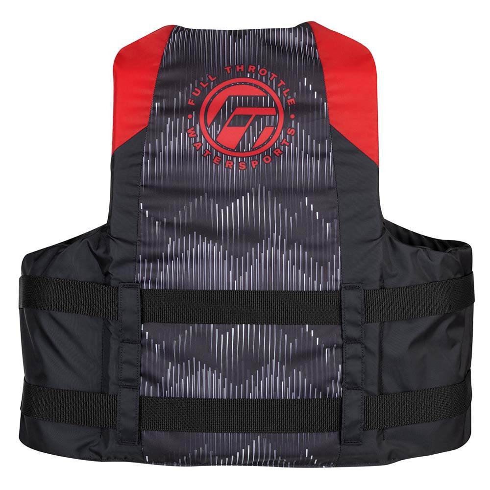 Suncoast Marine and Auto offers Full Throttle Adult Nylon Life Jacket - S/M - Red/Black [112200-100-030-22]