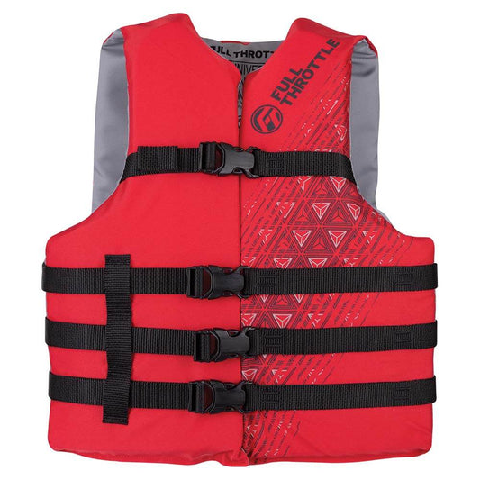 Suncoast Marine and Auto offers Full Throttle Adult Universal Ski Life Jacket - Red [112000-100-004-22]