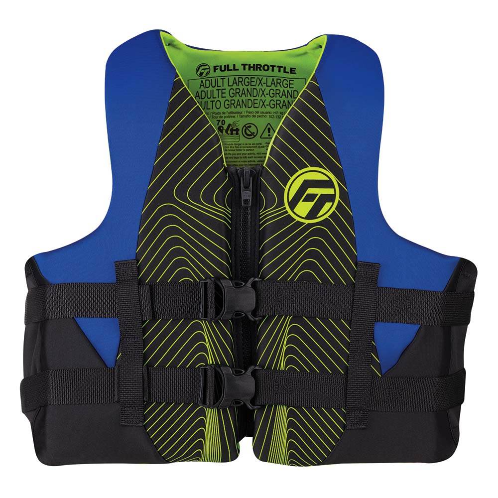 Suncoast Marine and Auto offers Full Throttle Adult Rapid-Dry Life Jacket - L/XL - Blue/Black [142100-500-050-22]