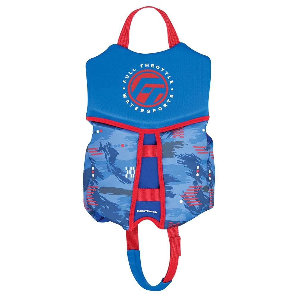 Suncoast Marine and Auto offers Full Throttle Child Rapid-Dry Flex-Back Life Jacket - Blue [142500-500-001-22]