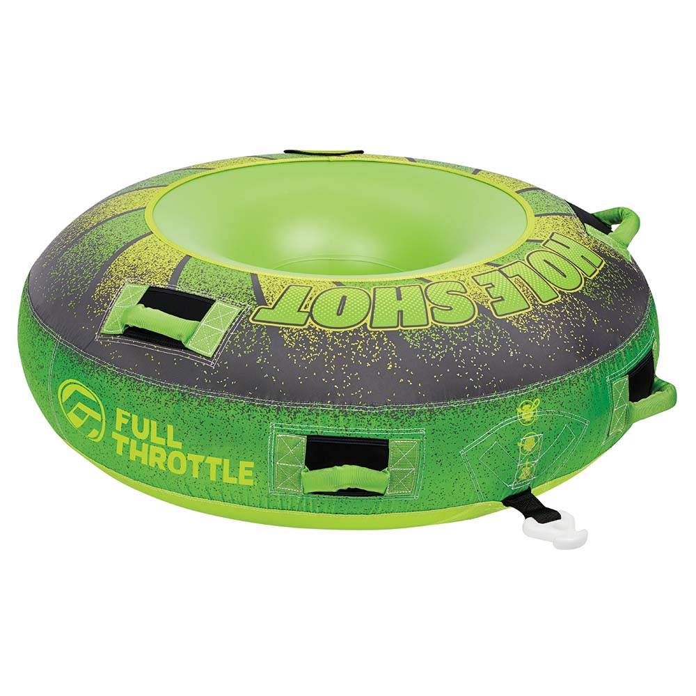 Suncoast Marine and Auto offers Full Throttle Hole Shot Towable Tube - 1 Rider - Green [302000-400-001-21]