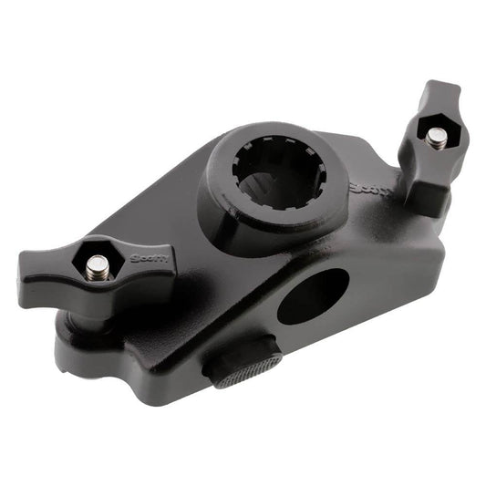 Suncoast Marine and Auto offers Scotty 0343 Locking Gunnel Track Mount [0343-BK]