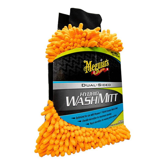 Suncoast Marine and Auto offers Meguiars Hybrid Wash Mitt - Extremely Plush Microfiber Wash Mitt f/Gently Waxing While Washing [X210200]