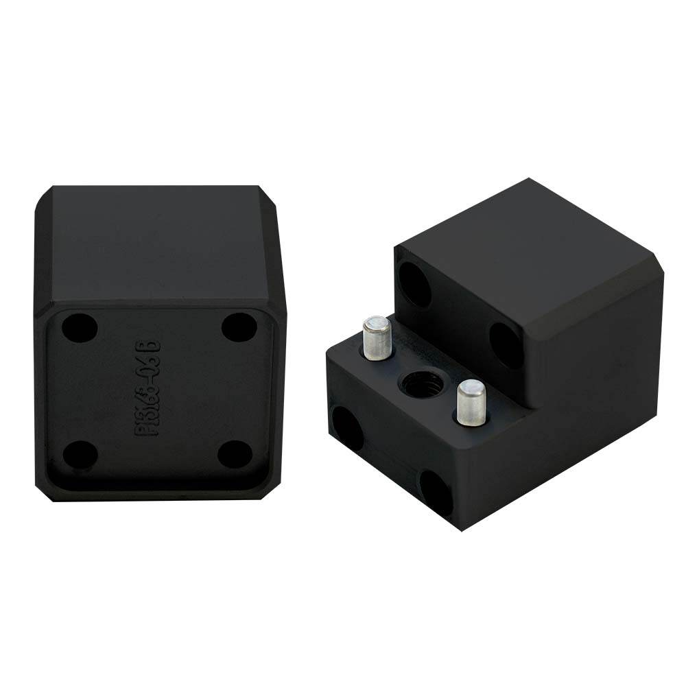 Suncoast Marine and Auto offers PTM Edge Board Rack Mounts - 4 Bolt -Black [P13168-1300TEBK]