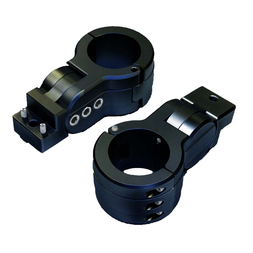 Suncoast Marine and Auto offers PTM Edge Board Rack Mounts - 2.38" Pipe Clamp -Black [P13198-2380TEBBK]