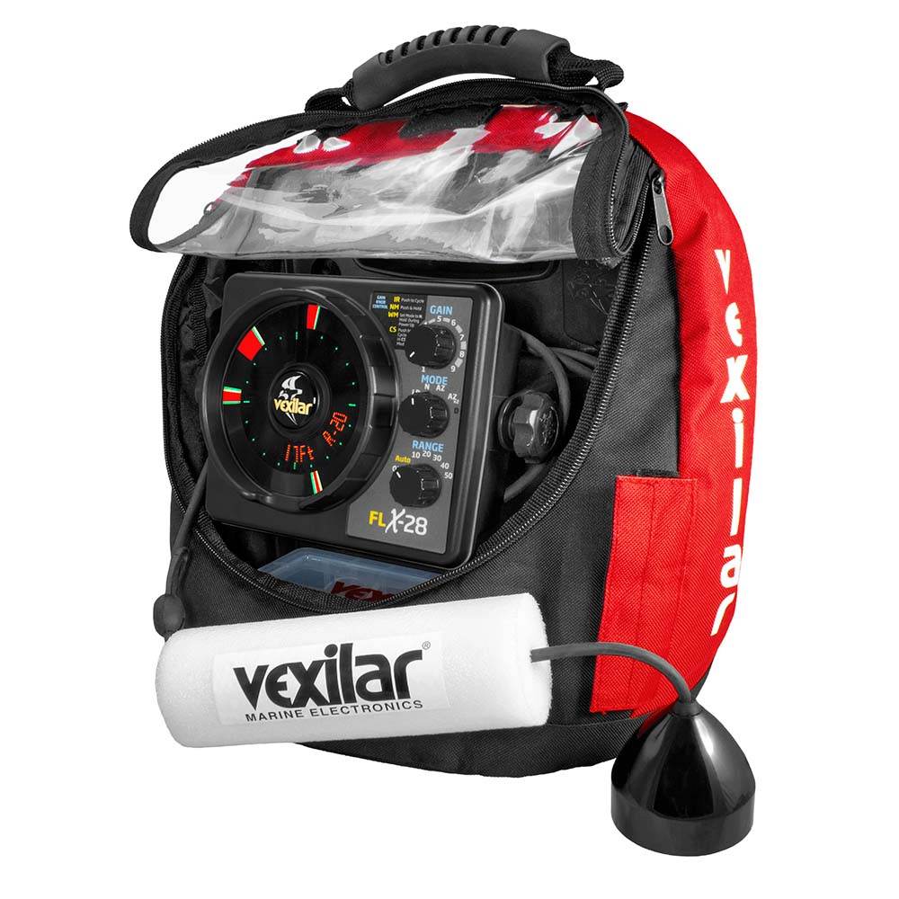 Suncoast Marine and Auto offers Vexilar FLX-28 Pro Pack II ProView Ice-Ducer w/Soft Pack [PPLI28PV]