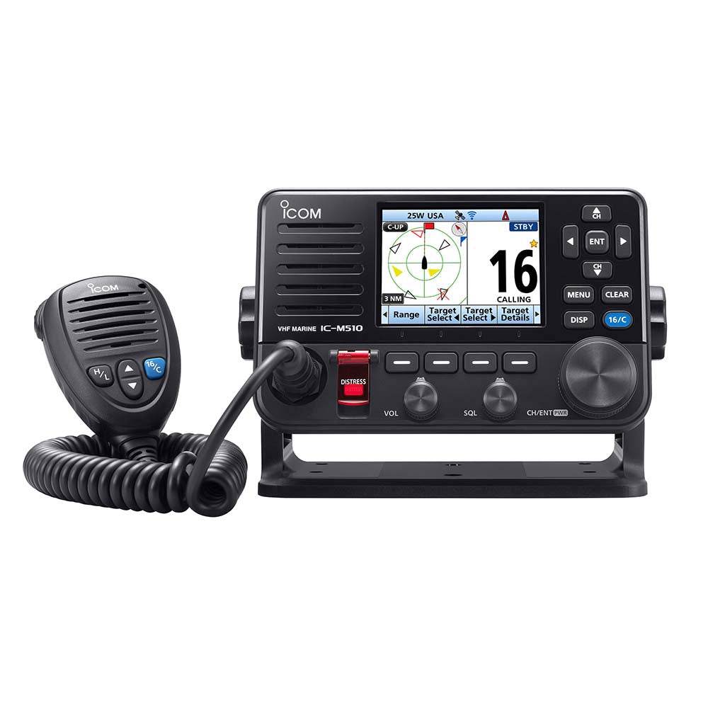 Suncoast Marine and Auto offers Icom M510 PLUS VHF Marine Radio w/AIS [M510 PLUS 21]