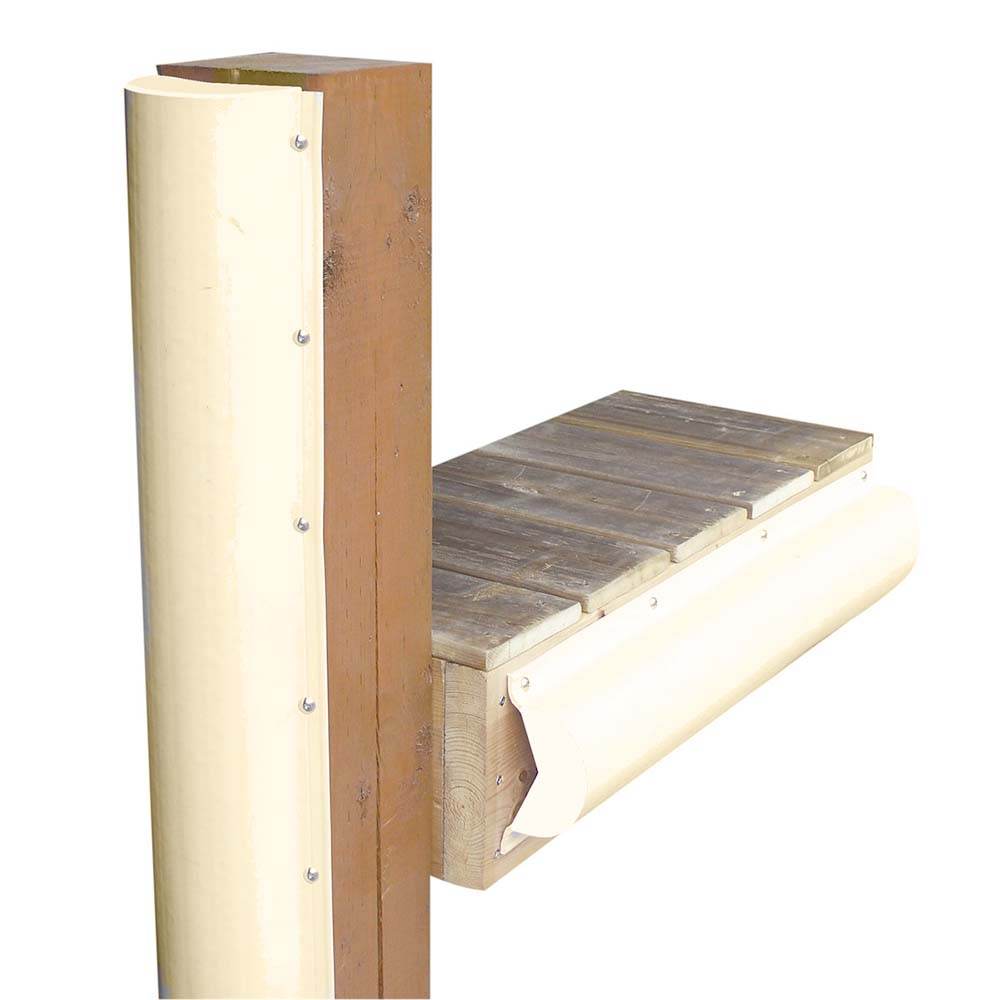 Suncoast Marine and Auto offers Dock Edge Piling Bumper - One End Capped - 6 - Beige [1020SF]