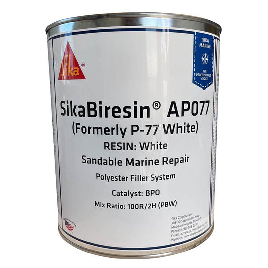 Suncoast Marine and Auto offers Sika SikaBiresin AP077 White Gallon BPO Hardener Required [606547]