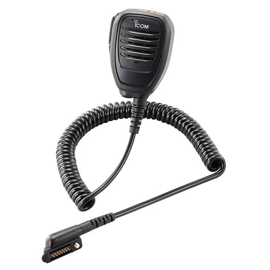 Suncoast Marine and Auto offers Icom HM-222H Waterproof Speaker Mic w/3.5mm Accessory Jack 14-Pin Connector [HM222H]