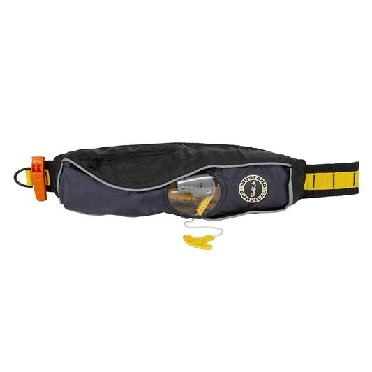 Suncoast Marine and Auto offers Mustang Fluid 2.0 Inflatable Belt Pack - Black/Grey - Manual [MD4016-806-0-253]