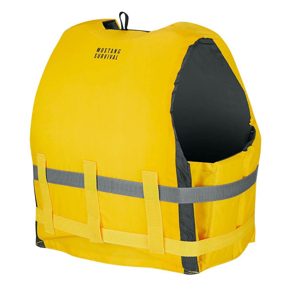 Suncoast Marine and Auto offers Mustang Livery Foam Vest - Yellow - XL/XXL [MV701DMS-25-XL/XXL-216]