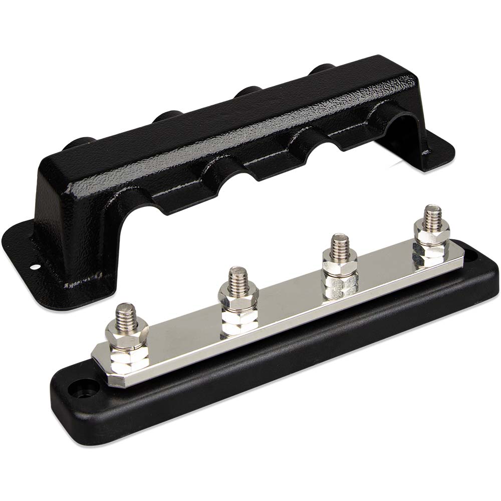 Suncoast Marine and Auto offers Victron Busbar 250A 4P Cover 4X 5/16" Terminals [VBB125040010]