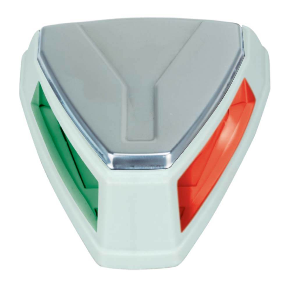 Suncoast Marine and Auto offers Perko 12V LED Bi-Color Navigation Light - White/Stainless Steel [0655001WHS]