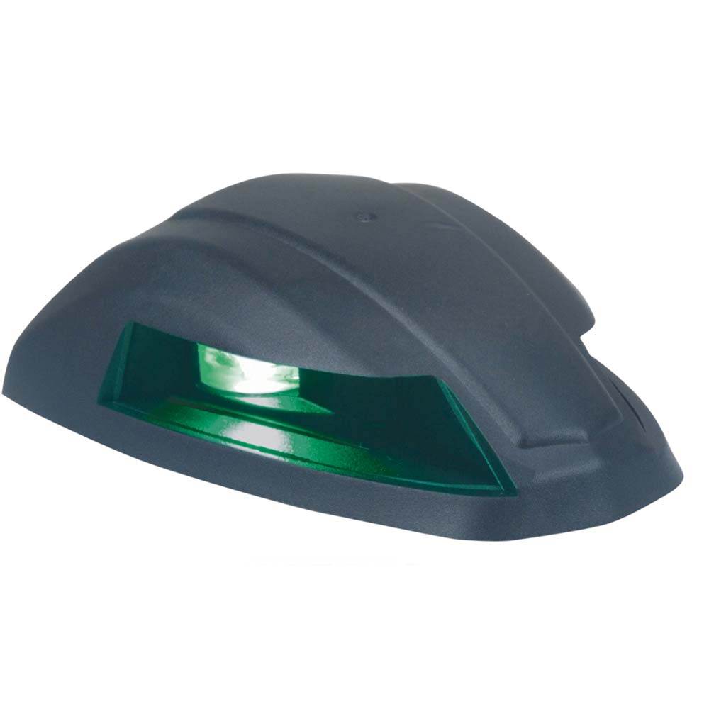 Suncoast Marine and Auto offers Perko 12V LED Bi-Color Navigation Light - Black Rounded [0655002BLK]