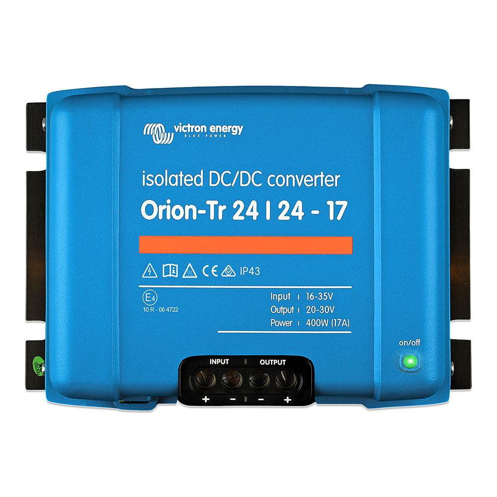 Suncoast Marine and Auto offers Victron Orion-TR Isolated DC-DC Converter - 24 VDC to 24 VDC - 400W - 17AMP [ORI242441110]