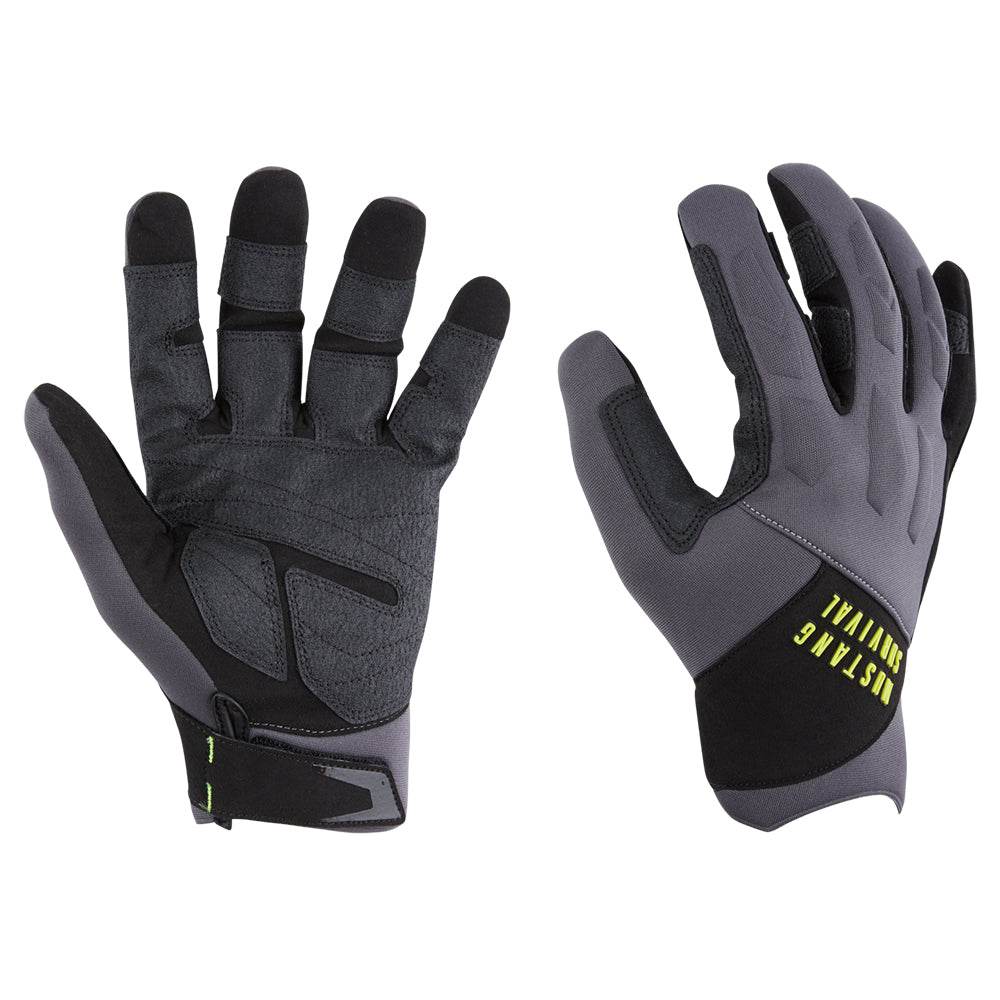 Suncoast Marine and Auto offers Mustang EP 3250 Full Finger Gloves - Grey/Black - Large [MA600502-262-L-267]