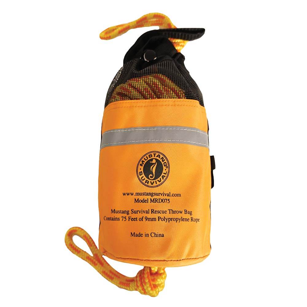 Suncoast Marine and Auto offers Mustang Throw Bag - 75 Rope [MRD075-0-0-215]