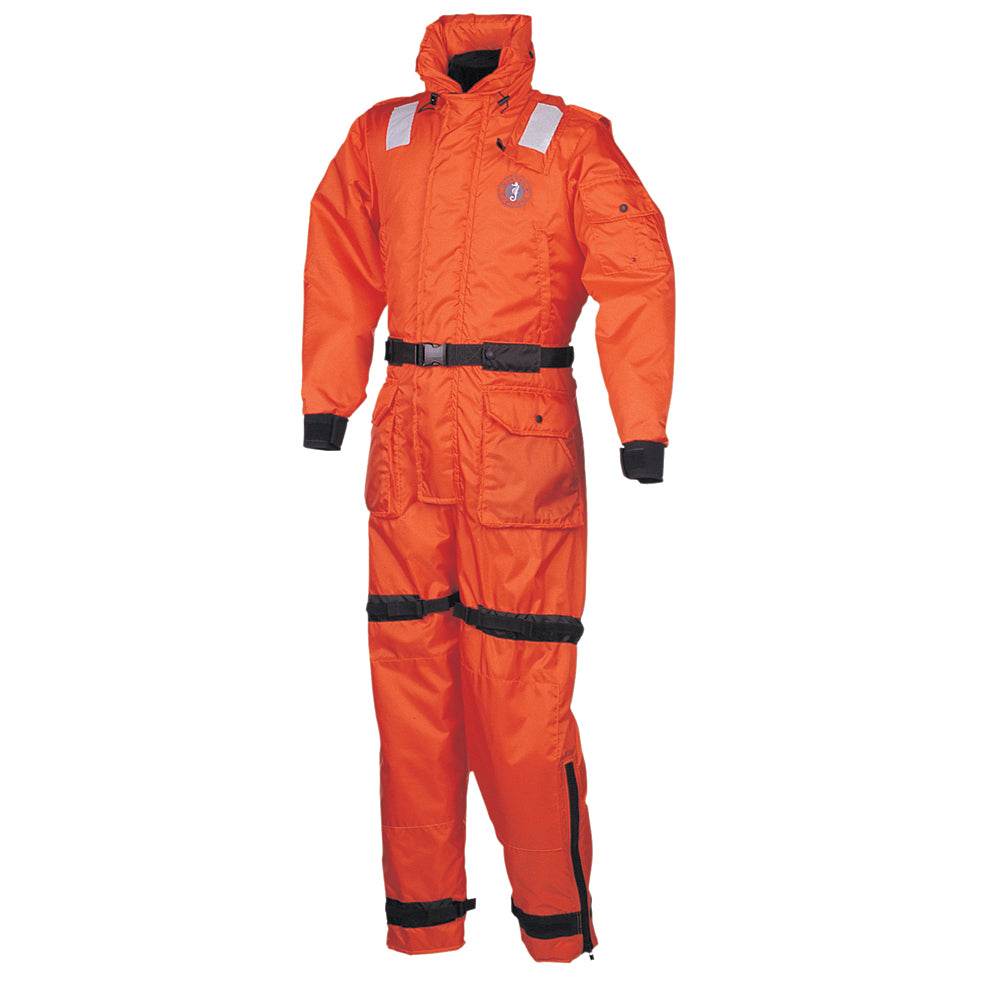 Suncoast Marine and Auto offers Mustang Deluxe Anti-Exposure Coverall Work Suit - Orange - Medium [MS2175-2-M-206]