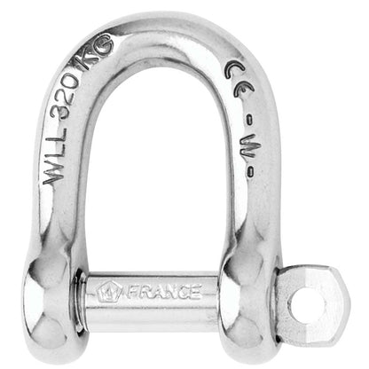 Suncoast Marine and Auto offers Wichard Self-Locking D Shackle - Diameter 4mm - 5/32" [01201]