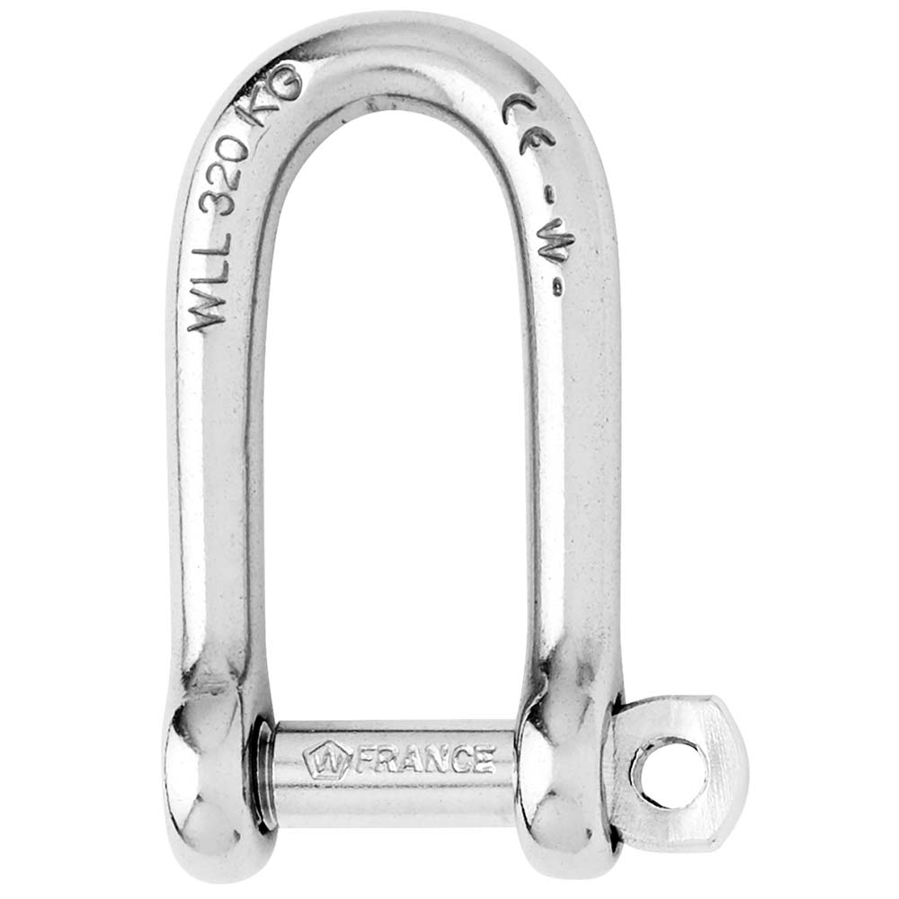 Suncoast Marine and Auto offers Wicahrd Self-Locking Long D Shackle - Diameter 5mm - 3/16" [01212]