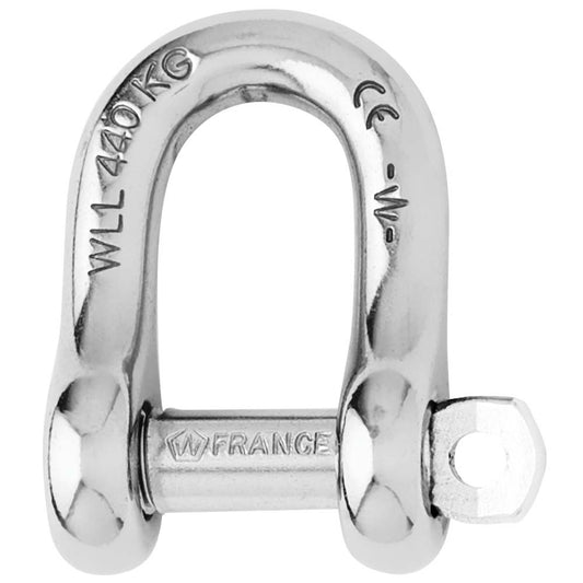 Suncoast Marine and Auto offers Wichard Captive Pin D Shackle - Diameter 4mm - 5/32" [01401]