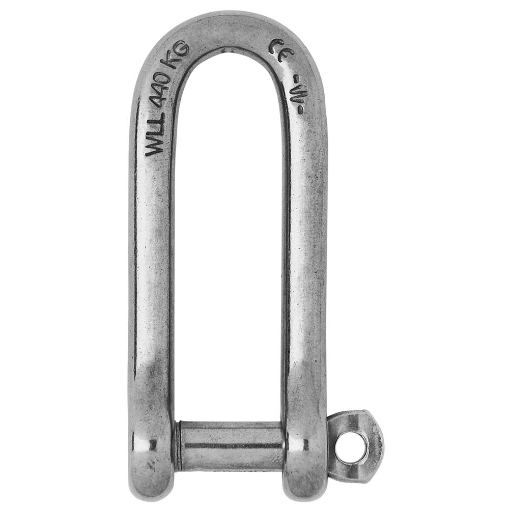 Suncoast Marine and Auto offers Wichard Captive Pin Long D Shackle - Diameter 4mm - 5/32" [01411]